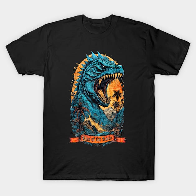 Rise of the Kaiju T-Shirt by DeathAnarchy